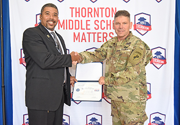  Thornton MS principal named a recipient of ESGR Patriot Award